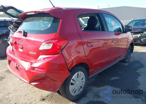 2019 Mitsubishi Mirage Es/Rf из США, поврежденный, VIN ML32A3HJ1KH002965